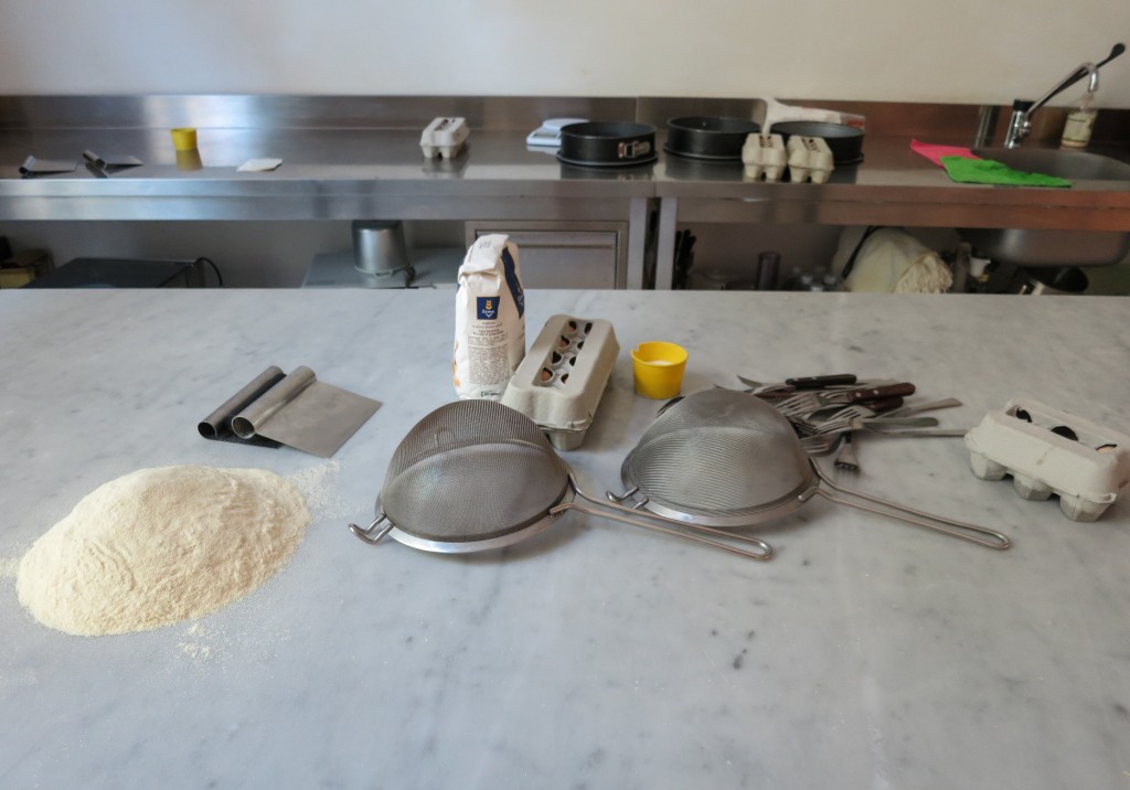 Prep for the pasta