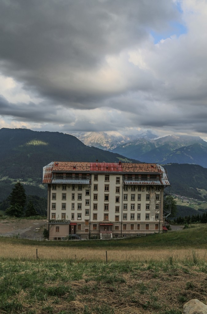 The view from La Profondaz