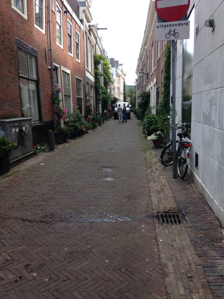 Exploring the streets of Haarlem (Photo by Aubrey R.)