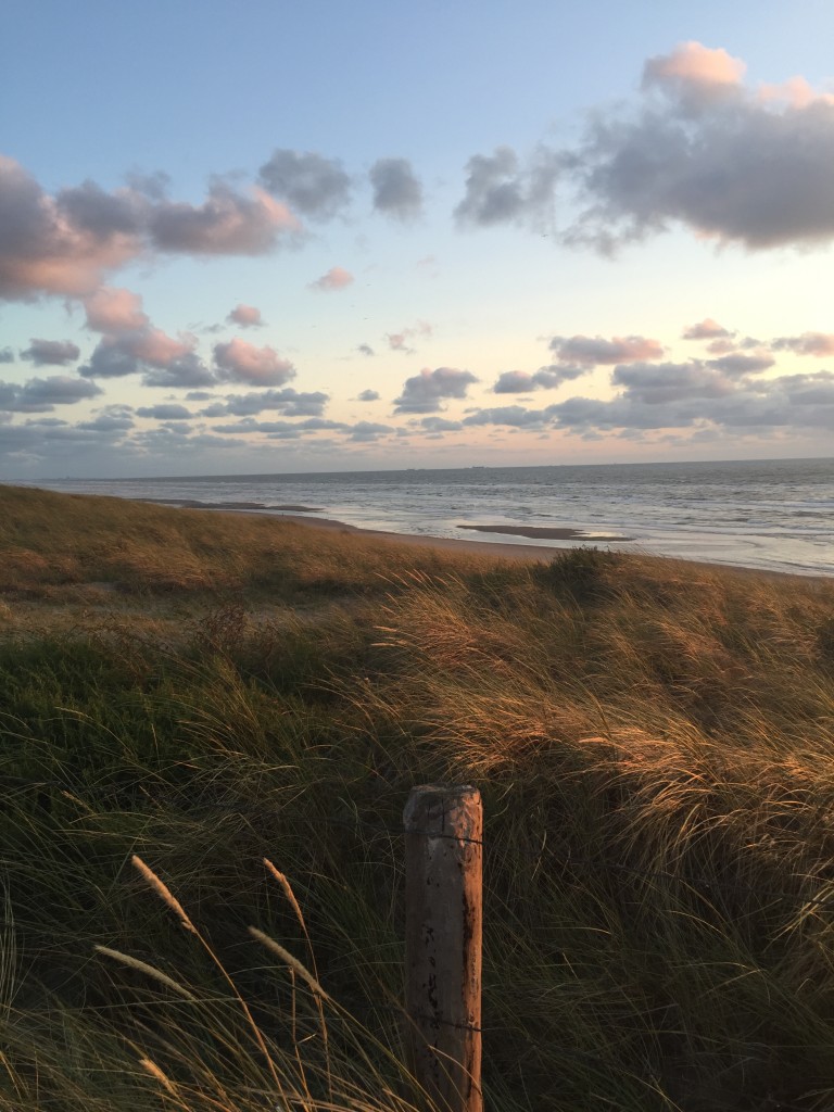 Watching the sunset on the beach at Noordwijk was pretty sweet. (Photo by Jonah S.)