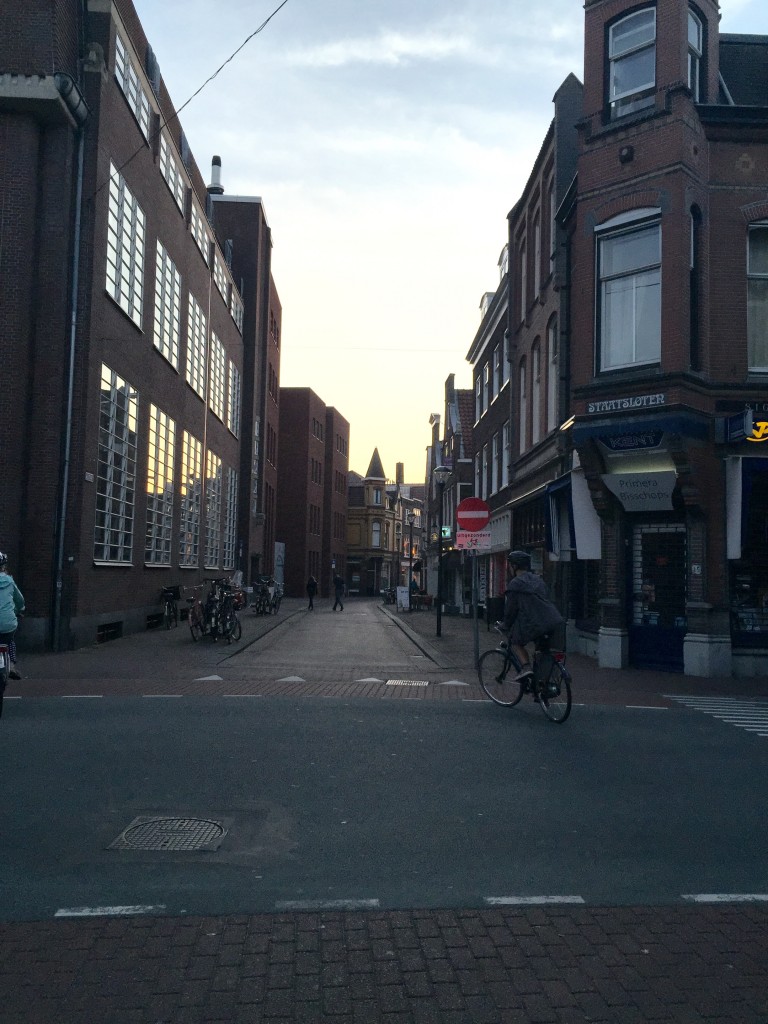 Sunset in Haarlem.